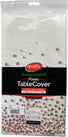 Table Cover - 54x108” Rectangular - White Golden Dot Table Cover - 54x108” Rectangular - White Golden Dot