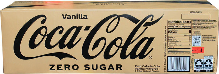 Coke - Vanilla - Zero - Cans