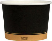 Morning Dew - 16 oz Paper Soup Container - Ebony Print - 16SCE Morning Dew - 16 oz Paper Soup Container - Ebony Print - 16SCE