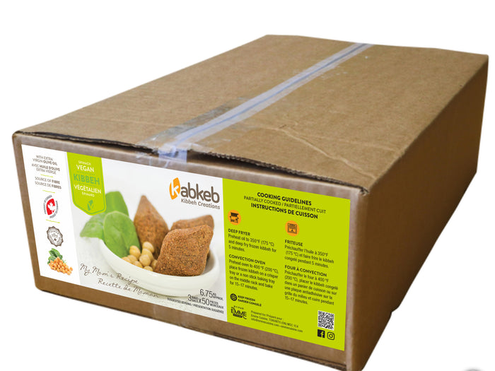 Kabkeb - Kibbeh - Spinach Vegan