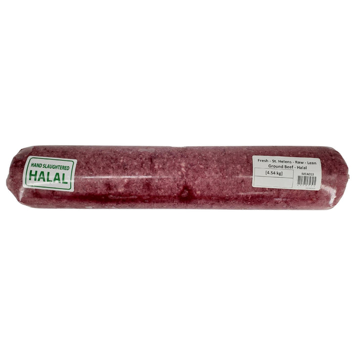 Fresh - St. Helens - Raw - Lean Ground Beef - Halal