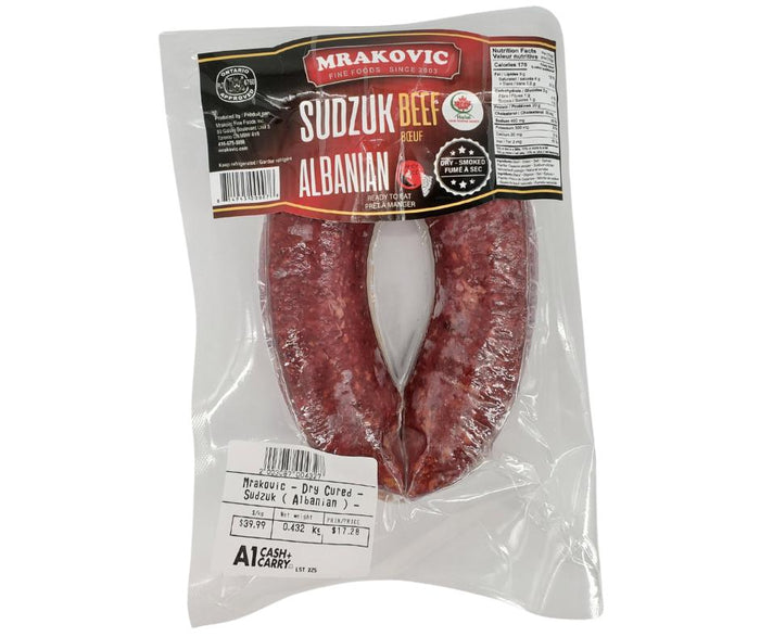 CLR - Mrakovic - Dry Cured - Sudzuk ( Albanian ) - Hot - Halal