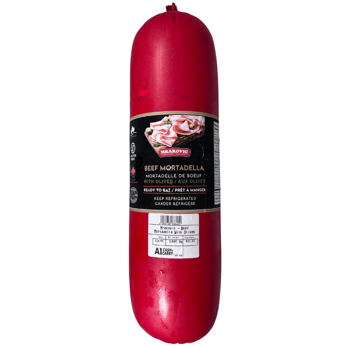 CLR - Mrakovic - Beef Mortadella With Olives - Halal