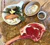 Frozen - Beef Tomahawk Steak 48-52oz - Halal