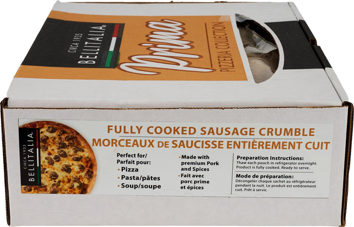 Bellitalia Sausage Crumble (Fully Cooked)