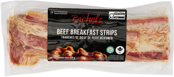 Fresh - Rachels - Beef Breakfast Strips (300 Gm X 18) - Halal