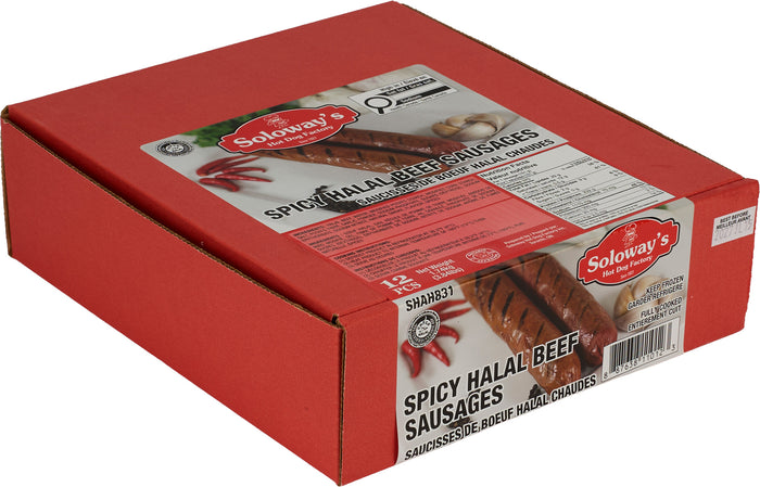 Frozen - Soloways - All Beef Sausages Spicy - Halal