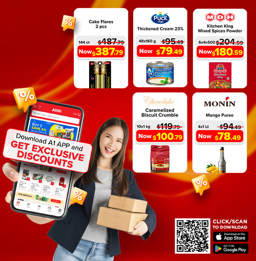 Download the A1 Cash and Carry App for Exclusive Weekly Deals