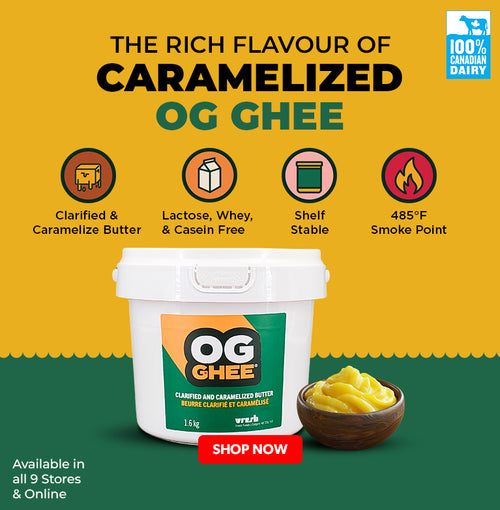 Shop now for OG Ghee organic, grass-fed clarified butter