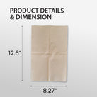 Mayfair - 1 ply Interfold Napkins 1/4 Fold - Kraft - INAP01K Mayfair - 1 ply Interfold Napkins 1/4 Fold - Kraft - INAP01K