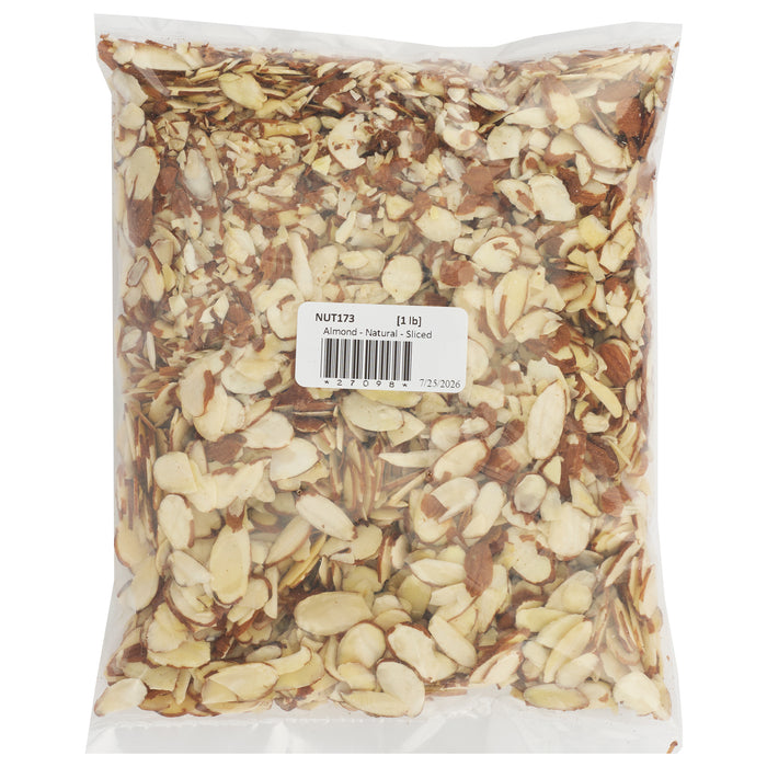 Almond - Natural - Sliced