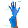 Rhino - NB6 - Blue Nitrile Gloves - Extra Large - 600XL