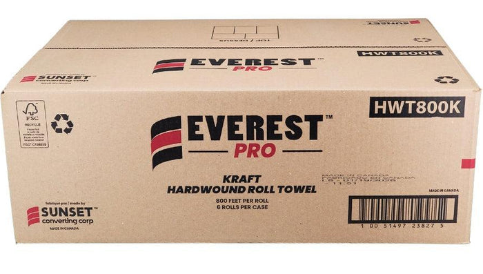 Everest Pro - Kraft Paper Hand Towel - 800' - HWT800K