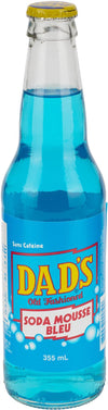Dad's - Blue Cream Soda - Bottles - Glass