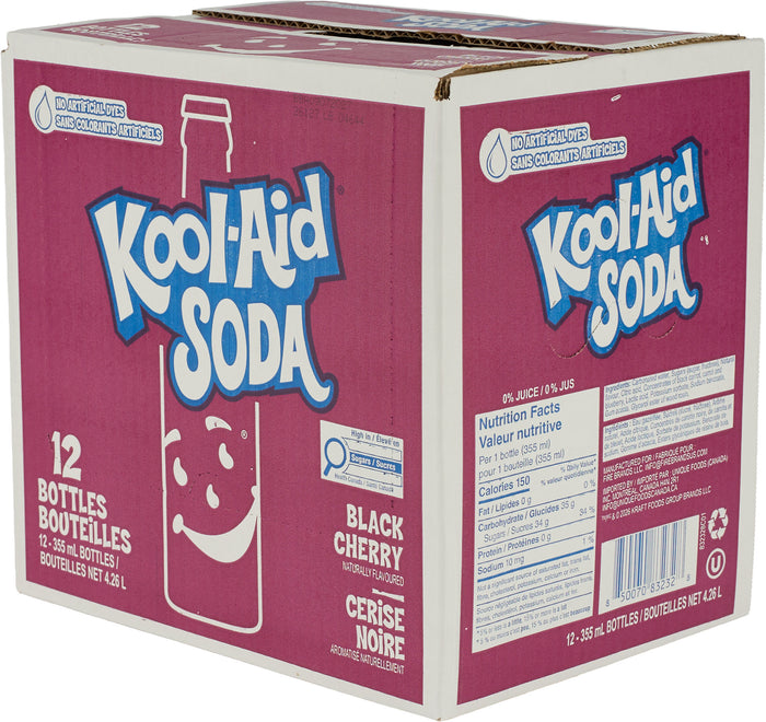 Kool-Aid - Black Cherry - Glass Bottle