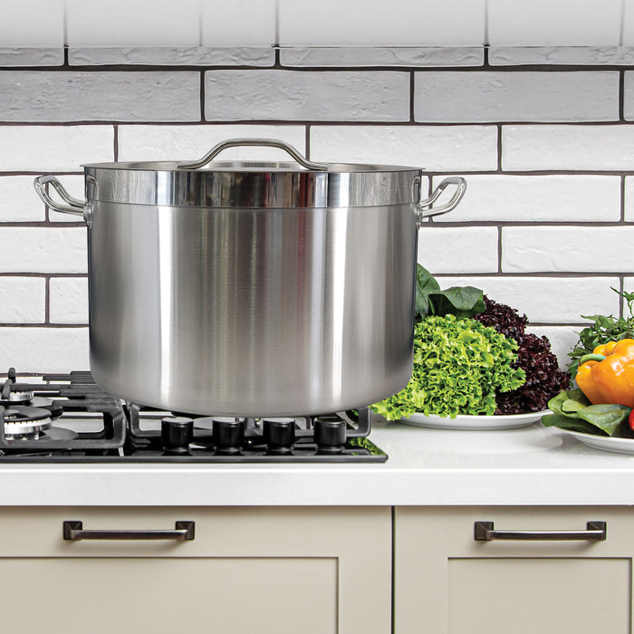 Pro-Kitchen - 45x28cm (42L) Sauce Pot & Lid - SS