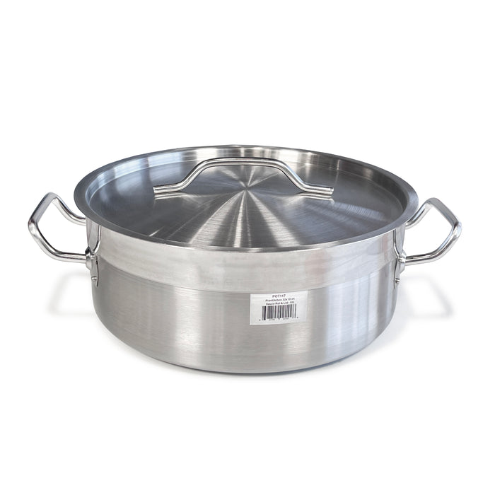 Pro-Kitchen - 32x12cm (9L) Brazing Pot & Lid - SS