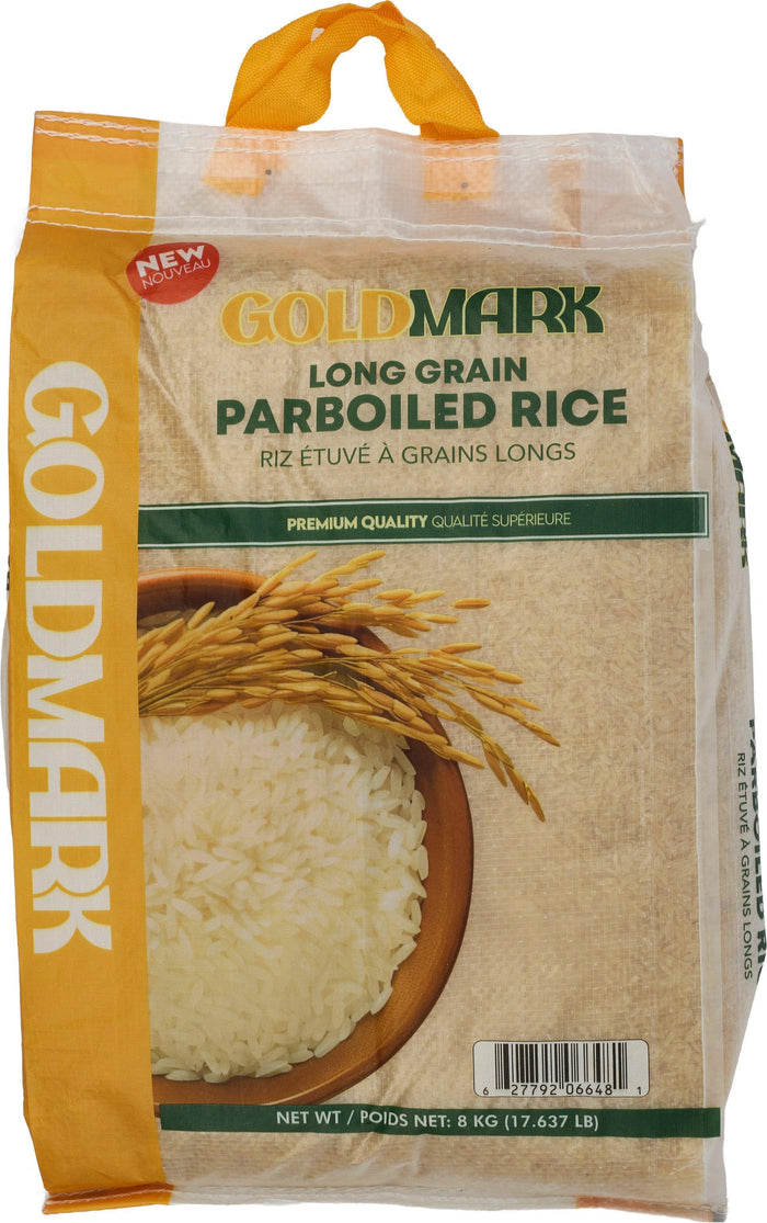 GoldMark - Parboiled Long Ghrain Rice - 8kg