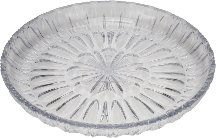 JD - Plastic Crystal Tray 20cm - 2902