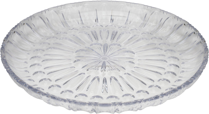 JD - Plastic Crystal Tray 25cm - 2903