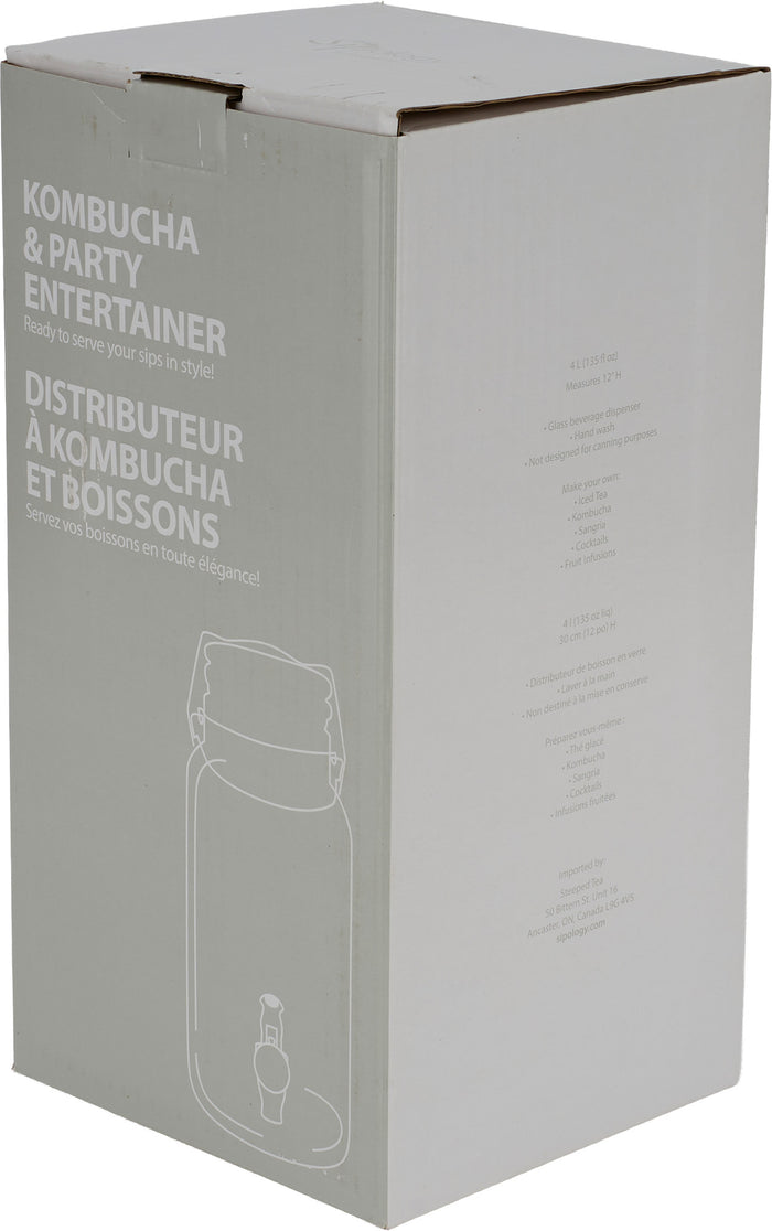 Glass Drink Dispenser (4L)