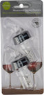 L.Gourmet, 2-pc Measured Liquor Pourers Set, 1oz (30ml)