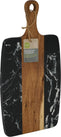L.Gourmet Acacia Wood+Marble Board - 13.75