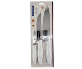 Tramontina - 3 PC Knife Set - White Handle Tramontina - 3 PC Knife Set - White Handle