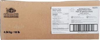 Alaskan - Pollock Fillet 2-4oz Alaskan - Pollock Fillet 2-4oz