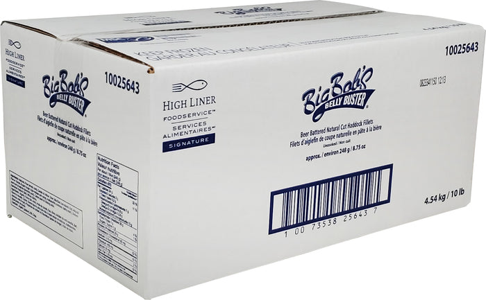 High liner - Battered Haddock Fillet - 8oz