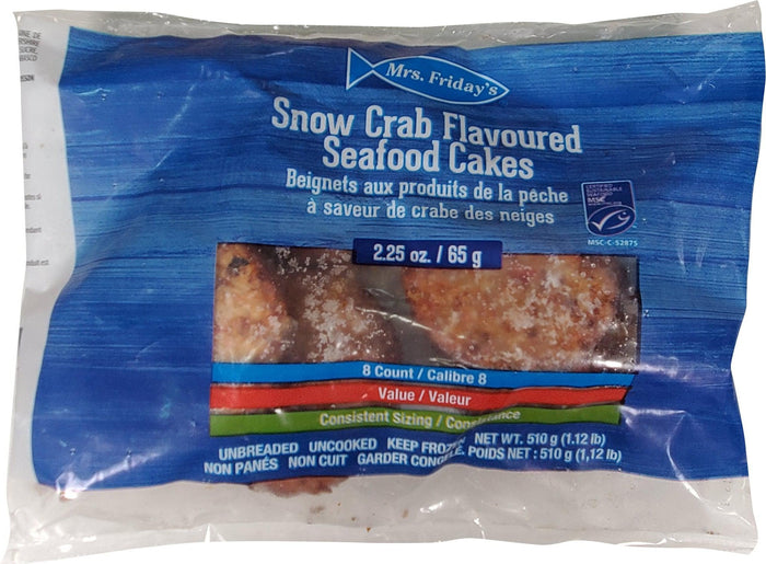 CLR - Mrs. Friday's - Dusted SeafoodCakes - 2.35oz - 72 ct