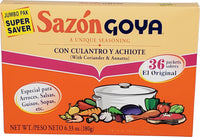 Sazon/Goya - Cilantro/Achiote - Jumbo Sazon/Goya - Cilantro/Achiote - Jumbo