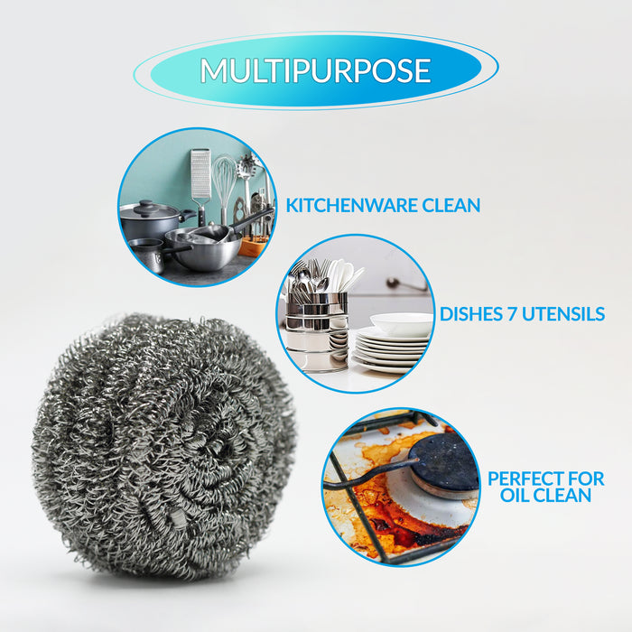 Pro-Kitchen - 50g Steel Wool Scrubber - DH-A2-18