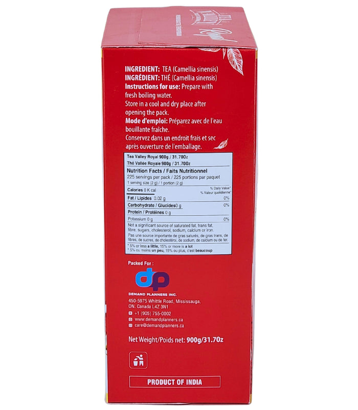 CLR - Tea Valley - Tea - Loose - 900g