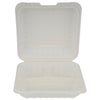 Eco-Craze MFPP Clamshell Container 9x9x2.6