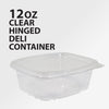 Genpak - Hinged Deli Container - Clear - 12oz - AD12