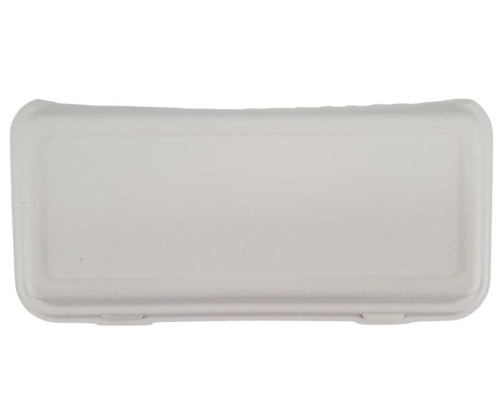 Eco-Craze - 12x6x2.3 Bagasse Clamshell Container - 1100ml