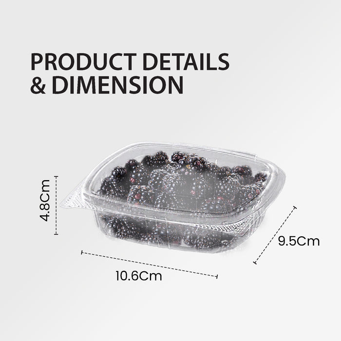 Genpak - Hinged Deli Container - Clear - 6oz - AD06