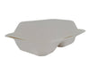 Eco-Craze - Bagasse Clamshell Container - 9X6 - 2 Comp