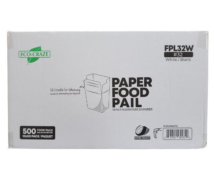 Eco-Craze - #32 Food Pail - FPL32W