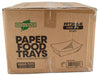 Eco-Craze PFT200-K #200 2 lb Kraft Paper Food Tray