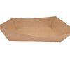 Eco-Craze PFT500-K #500 5 lb Kraft Paper Food Tray
