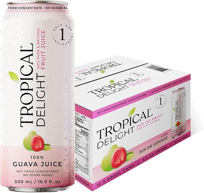 Tropical Delight - Juice - Guava - Cans