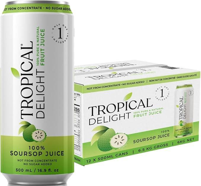 Tropical Delight - Juice - Soursop - Cans