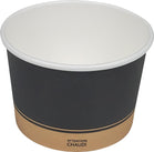 Morning Dew - 8 oz Paper Soup Container - Ebony Print - 8SCE Morning Dew - 8 oz Paper Soup Container - Ebony Print - 8SCE