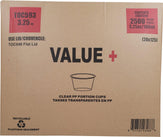 CLR - Arrow - Portion Cups - 3.25oz CLR - Arrow - Portion Cups - 3.25oz