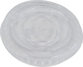 Value+ - 0.5oz-1oz PET Flat Portion Cup Lids - PC100L - 45mm Value+ - 0.5oz-1oz PET Flat Portion Cup Lids - PC100L - 45mm