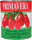 Primavera - Whole Peeled Tomatoes with Basil Primavera - Whole Peeled Tomatoes with Basil