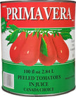 Primavera - Whole Peeled Tomatoes In Juice Primavera - Whole Peeled Tomatoes In Juice