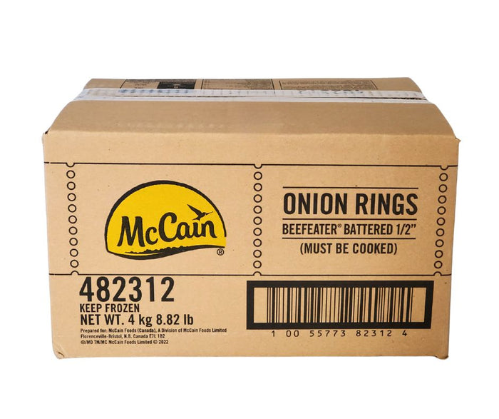 Mccain - Onion Ring Beefeater Battered 1/2